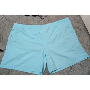 Columbia Omni Shade Men's Agua Blue Shorts Size 5X Fishing PFG Cargo (739)